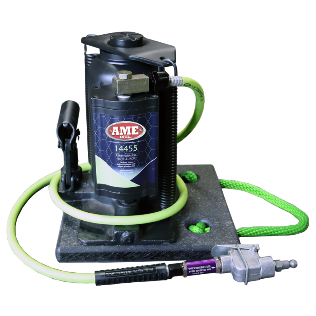 AME Premium 20 Ton Air/Hyd Jack with 50 ton Jack Plate - Storage